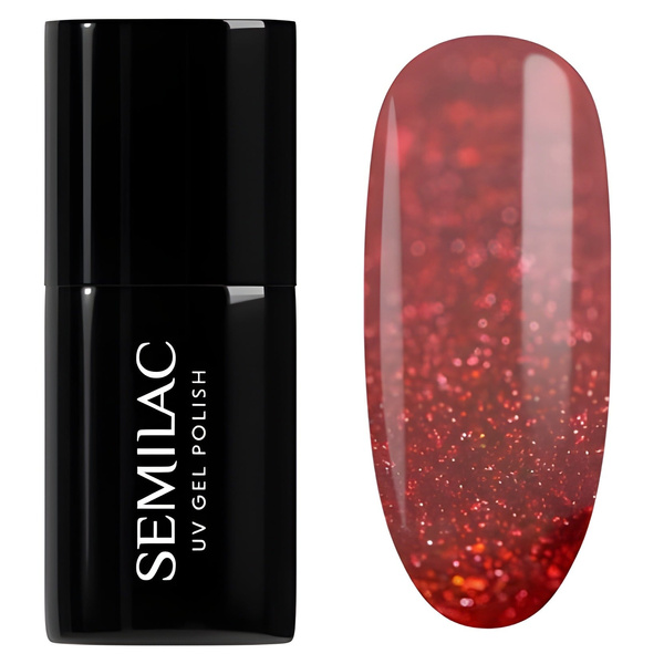 Semilac Winter Hybrid Gel Polish 609 Snow Berries 7ml
