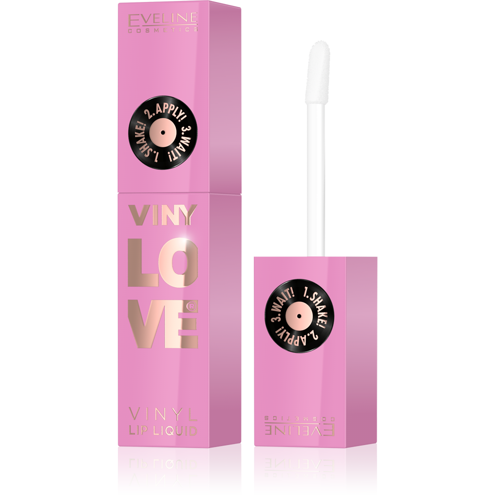 Eveline VinyLove Liquid Vinyl Lipstick with Gloss Effect No. 02 Dutsy 4ml