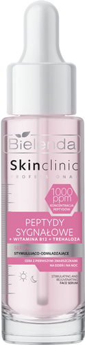 Bielenda Skin Clinic Professional Peptydy Sygnałowe Serum Stymulująco-Odmładzające dla Skóry z Pierwszymi Zmarszczkami 30ml
