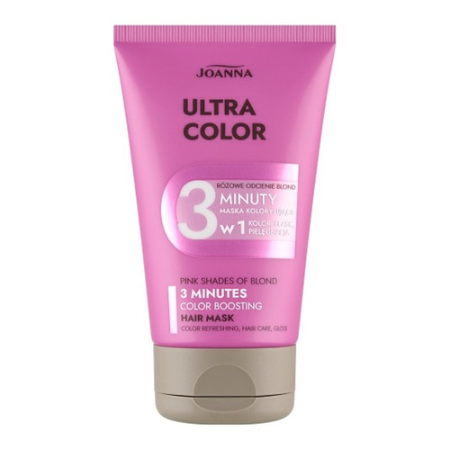 Joanna Ultra Color 3 Minute Coloring Conditioner Pink Shades Blonde 100g