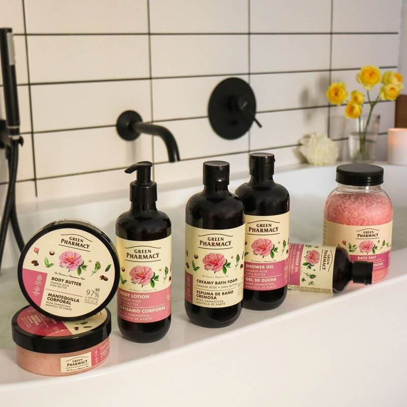 Green Pharmacy Body Butter Damask Rose and Shea Butter 200ml