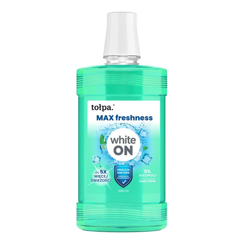 Tołpa ON White MAX FRESHNESS mouthwash 500ml