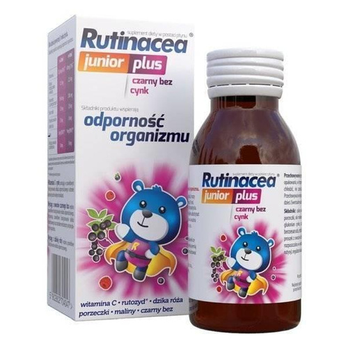 Aflofarm Rutinacea Junior Plus Wsparcie Odporności dla Dzieci 100ml