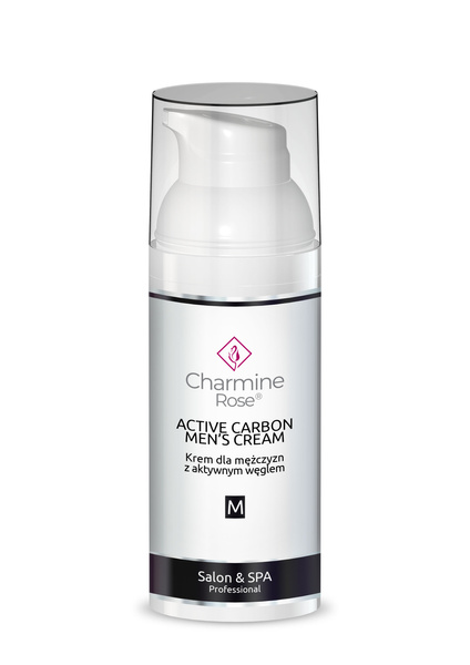 Charmine Rose Męski Krem z Węglem Aktywnym 50ml
