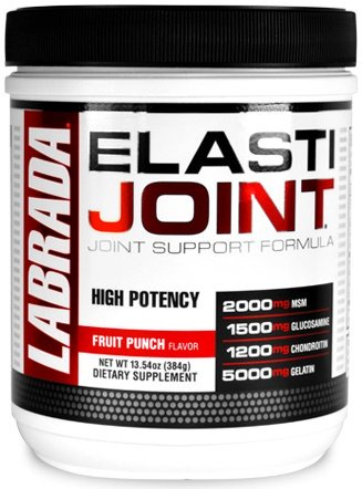 Labrada ElastiJoint Powder for Joint and Connective Tissue Support Fruit Punch 384g