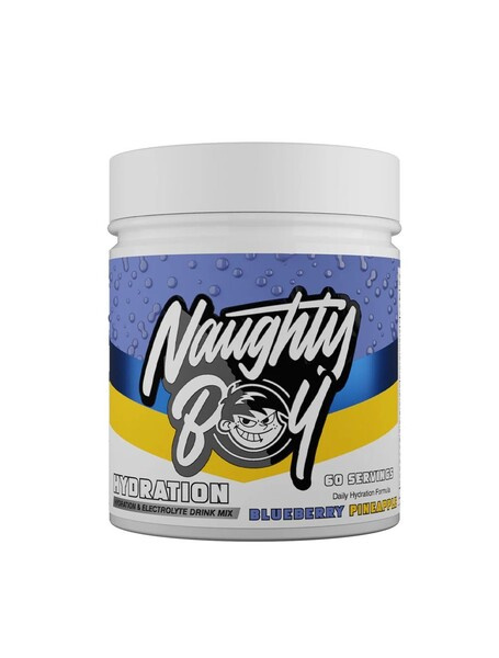 Naughty Boy Hydration Napój Elektrolitowy o Smaku Jagody i Ananasa Na Nawodnienie 510g