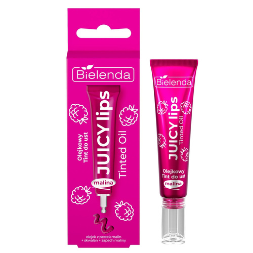 Bielenda Juicy Tint Oil Lip Tint with Raspberry Seed Oil and Squalane10g