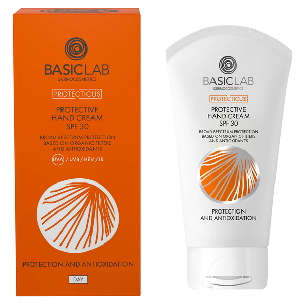 BasicLab Protecticus Ochronny Krem do Rąk SPF 30 75ml