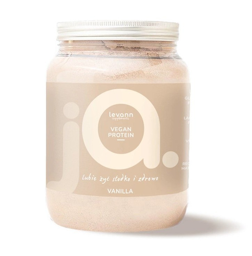 Levann jA Vegan Protein Vanilla Protein Powder for Athletes and Active People 500g
