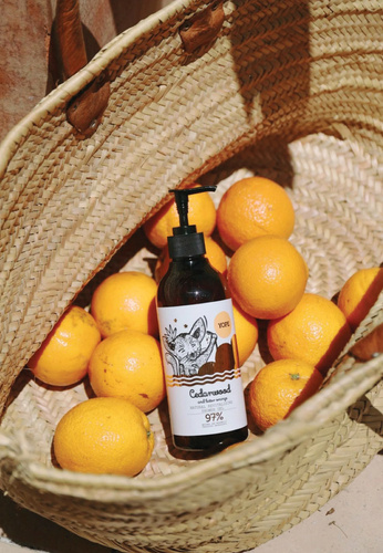 Yope Natural Revitalizing Shower Gel with Cedar and Bitter Orange 400ml