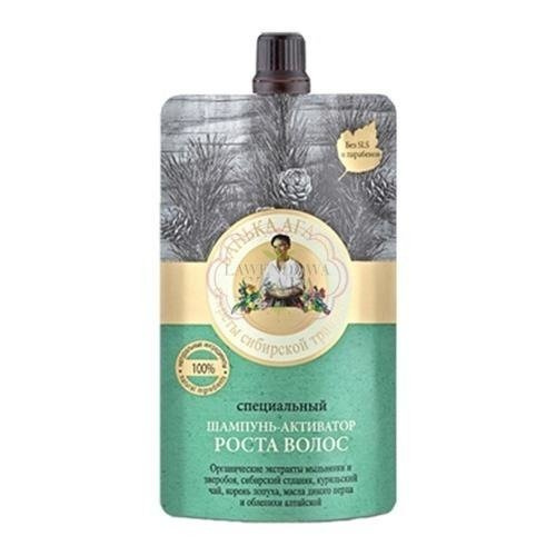 BABUSZKA AGAFIA Szampon do włosów PRZYSPIESZAJĄCY WZROST, 100ml 1930