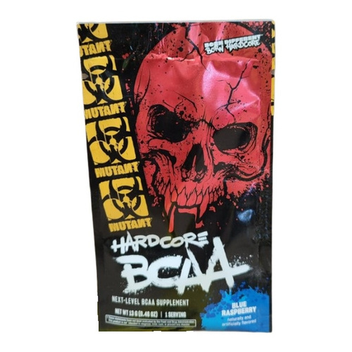 Mutant Hardcore BCAA Niebieska Malina 13g