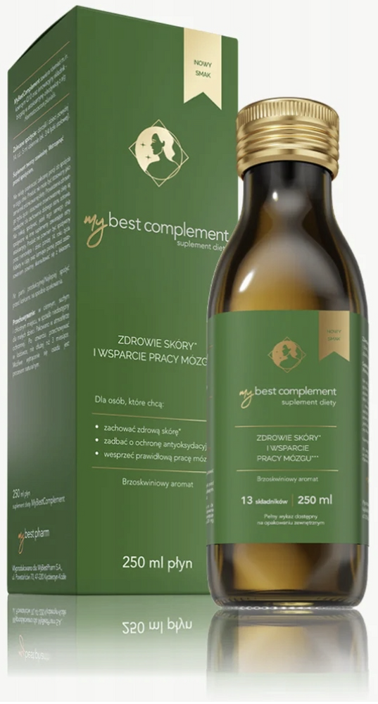 MyBestComplement Tran na Odporność Broskwiniowy 250ml
