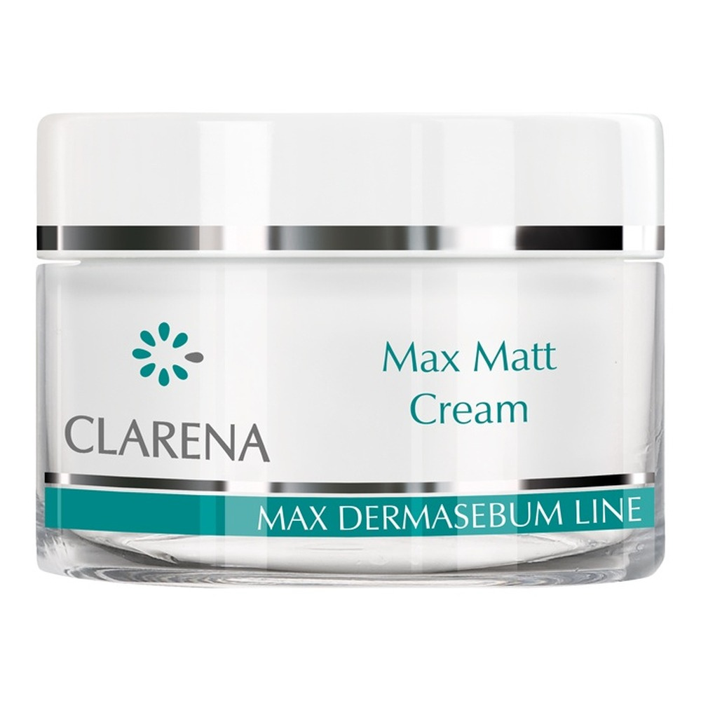 Clarena Max Dermasebum Mattifying Day Cream for Oily and Combination Skin 50ml