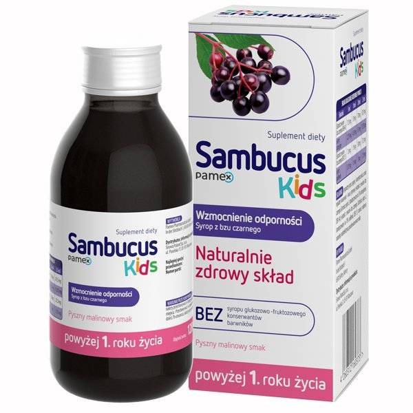 Sambucus Kids, syrop, 120ml