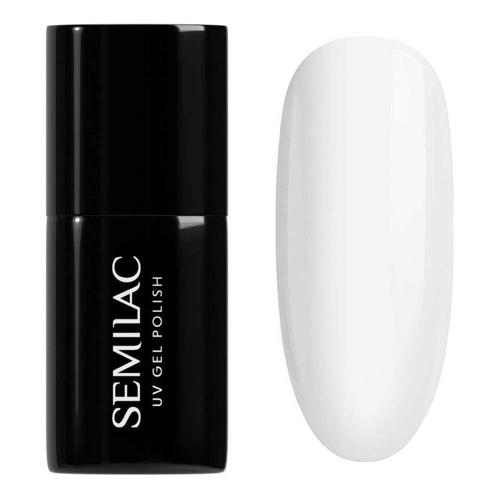 Semilac Black & White Hybrid Gel Polish 001 Strong White 7ml
