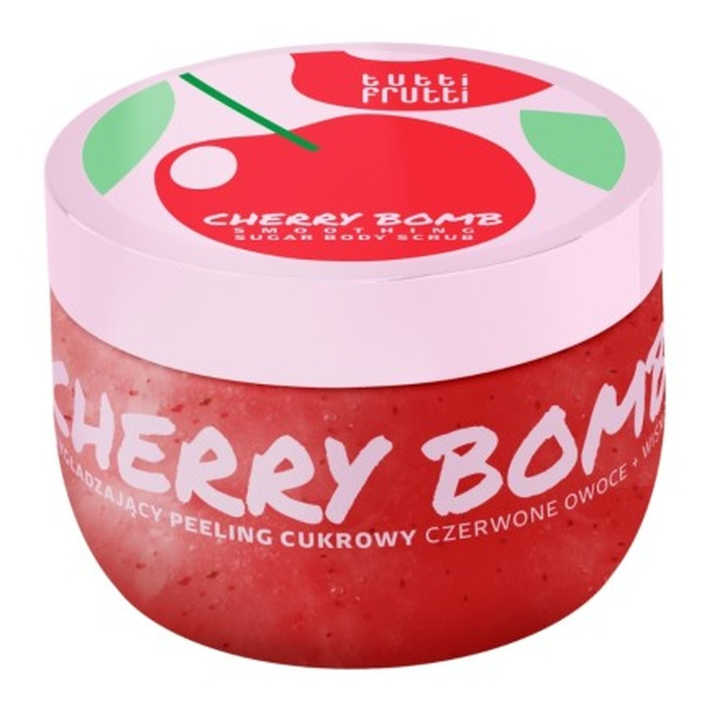 Farmona Tutti Frutti #CherryBomb Smoothing Sugar Body Scrub 300g