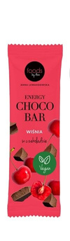 Foods by Ann Energy Choco Bar Batonik Energetyczny Wiśnia w Czekoladzie 35g