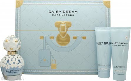 Marc Jacobs Daisy Dream Gift Set 50ml EDT + 75ml Body Lotion + 75ml Shower Gel for Women 1 Piece