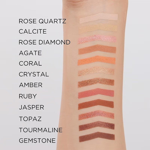 Eveline Ruby Glamour Zestaw Cieni do Powiek 12g