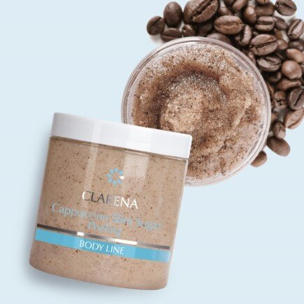 Clarena Body Line Cappuccino Slim Sugar Peeling Anticellulite 250ml