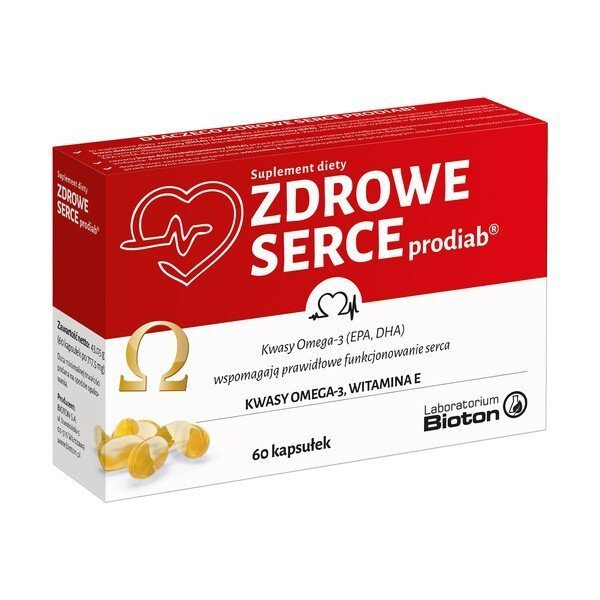 Prodiab healthy heart, capsules, 60pcs best before 02.2021