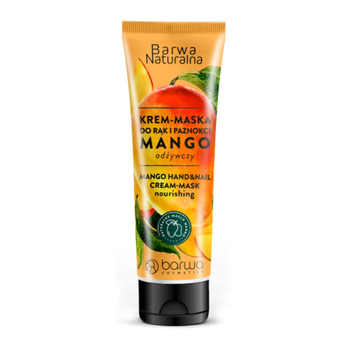 Barwa Naturalna Mango Odżywczy Krem-Maska do Rąk i Paznokci dla Skóry Suchej 100ml