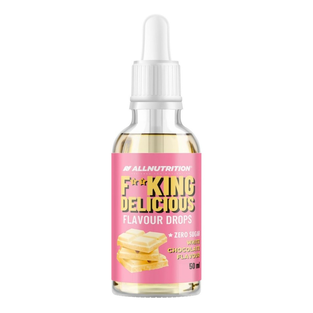 Allnutrition Fitking Delicious Krople Smakowe Biała Czekolada 50ml