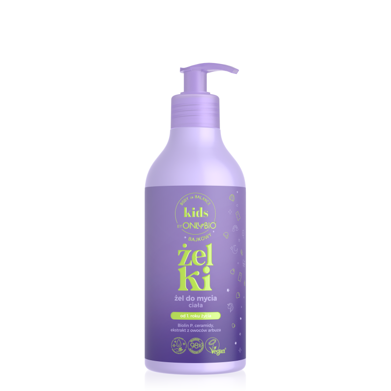 OnlyBio Body in Balance Kids Żelki Shower Gel 400ml