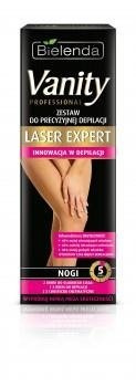 BIELENDA Vanity Laser Expert Zestaw do precyzyjnej depilacji NOGI 100ml