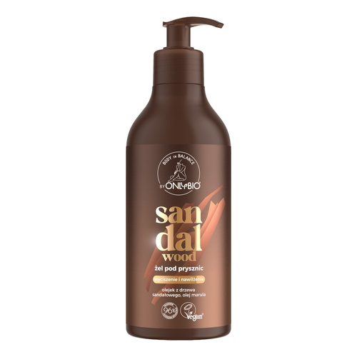 OnlyBio Body in Balance Żel pod prysznic Sandal Wood 400ml