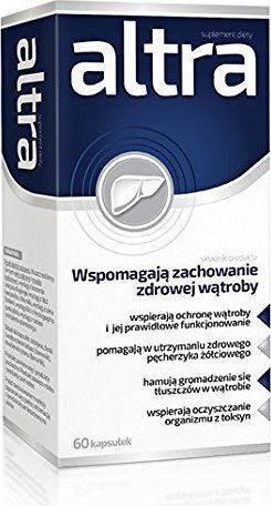 Altra Zdrowa Wątroba Redukcja Masy Ciała 60 Kapsułek