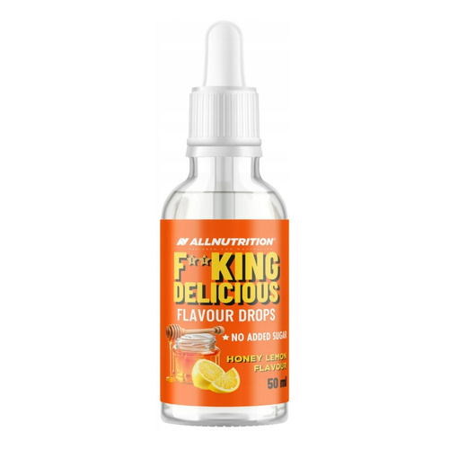 Allnutrition Fitking Delicious Flavour Drops, Honey Lemon 50ml