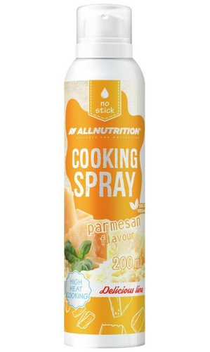 AllNutrition Cooking Spray Nowoczesny Olej Rzepakowy w Sprayu Parmezan 200ml