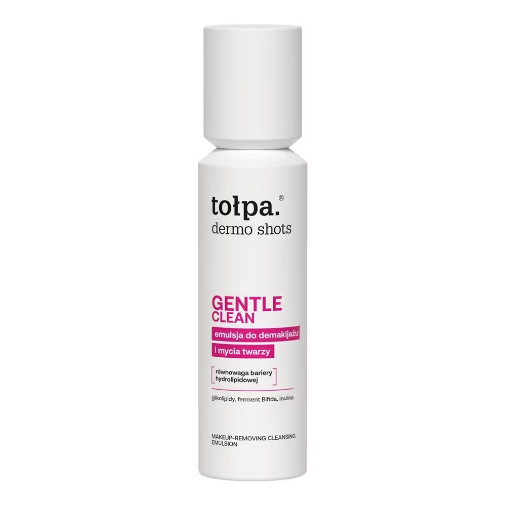 Tołpa dermo shots GENTLE CLEAN Makeup Removing & Facial Cleansing Emulsion, 120ml