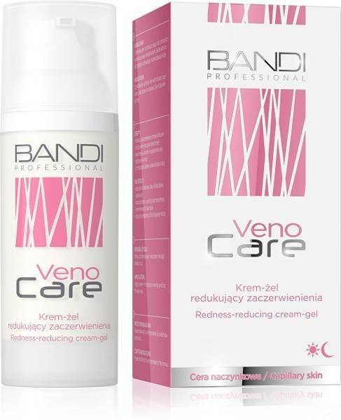 Bandi Veno Lekki Krem-Żel Redukujący Zaczerwienienia dla Cery Naczynkowej oraz Skłonnej do Trądziku Różowatego 50ml