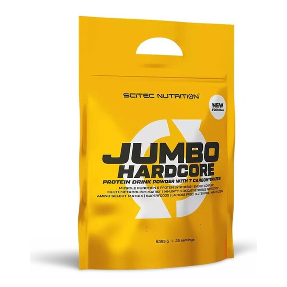 SciTec Jumbo Hardcore, Brittle White Chocolate - 5355g