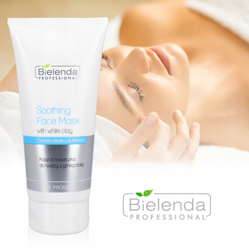 Bielenda Professional Face Program Soothing Mask with White Clay for Dry Sensitive Skin 150g