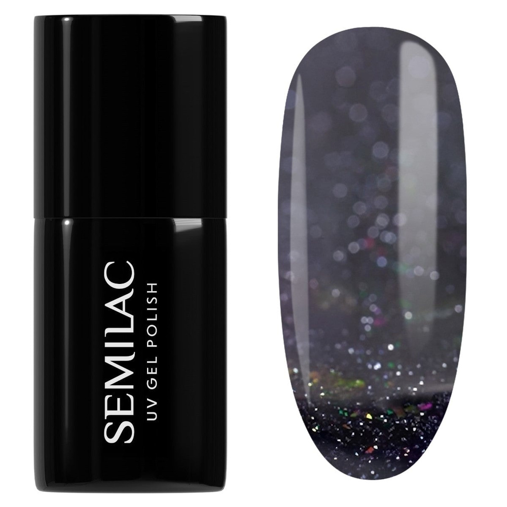 Semilac Winter Lakier Hybrydowy 611 Violet Night 7ml