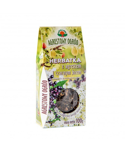 Natura Wita Herbatka Owocowo - Ziołowa Agrest i Czarny bez 100g Best Before 31.08.26