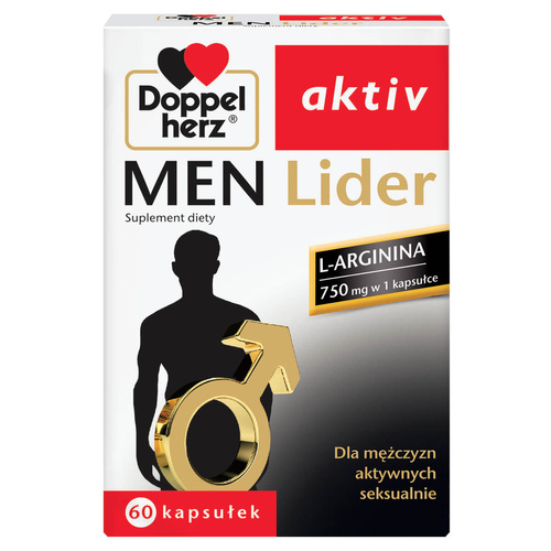 Doppelherz Aktiv Men Lider Improves Sexual Condition and Libido 60 Capsules Best Before 30.11.26