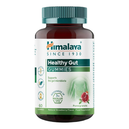 Himalaya Healthy Gut Gummies Natural Strawberry 60 Gummies