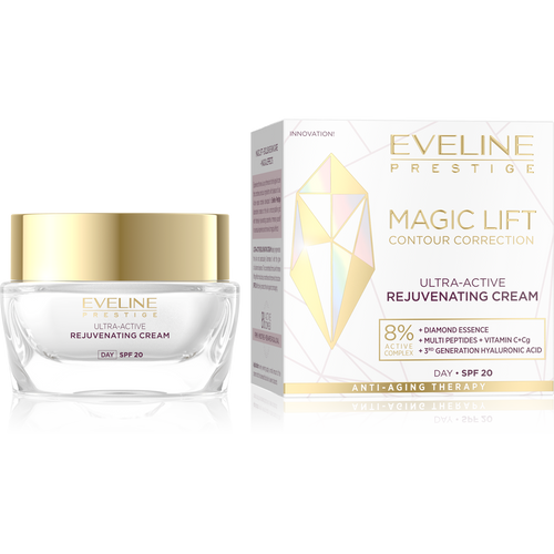 Eveline Magic Lift Ultra-Aktywny Krem Odmładzający SPF20 na Dzień 50ml
