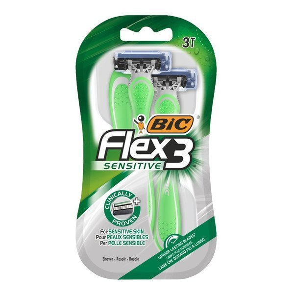 BIC Flex 3 Sensitiv MASZYNKA DO GOLENIA 3SZT