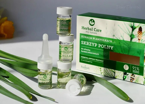 Herbal Care Skrzyp Polny Kuracja w Ampułkach 5 Ampułek 5ml