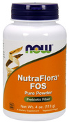 Now Foods NutraFlora FOS Pure Powder Natural Fiber 113g