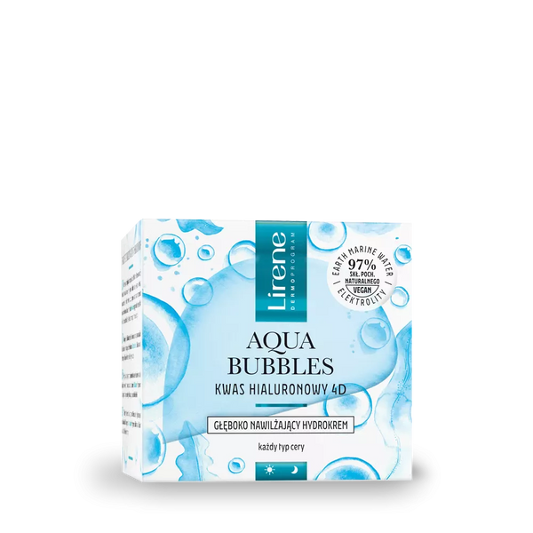 Lirene Aqua Bubbles Głęboko Nawilżający Hydrokrem 50ml