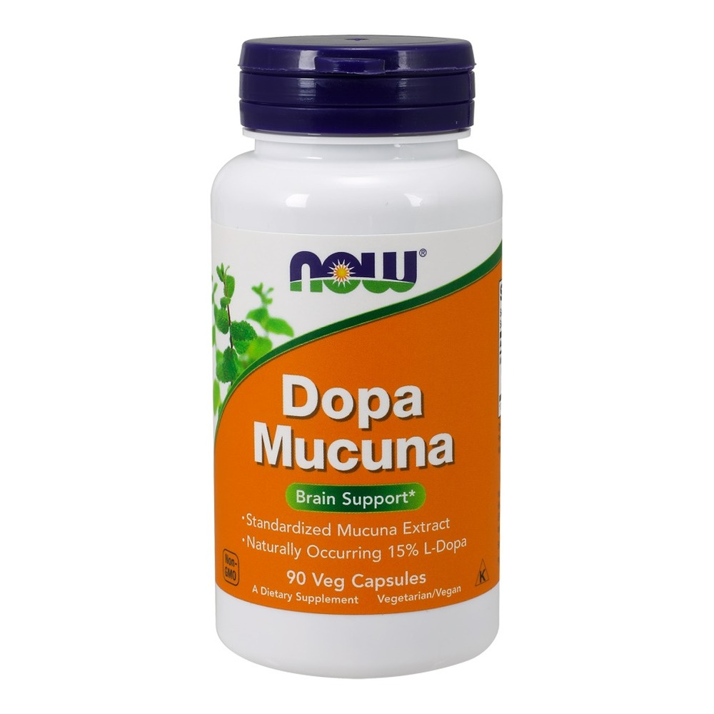 Now Foods Dopa Mucuna 90 Capsules