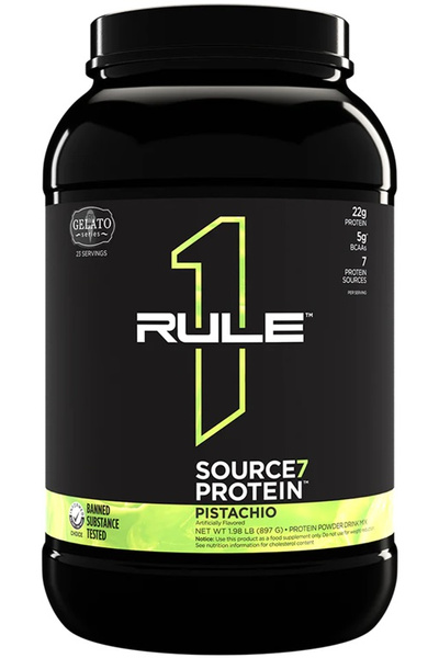 Rule One Source7 Protein, Pistachio Gelato - 897g