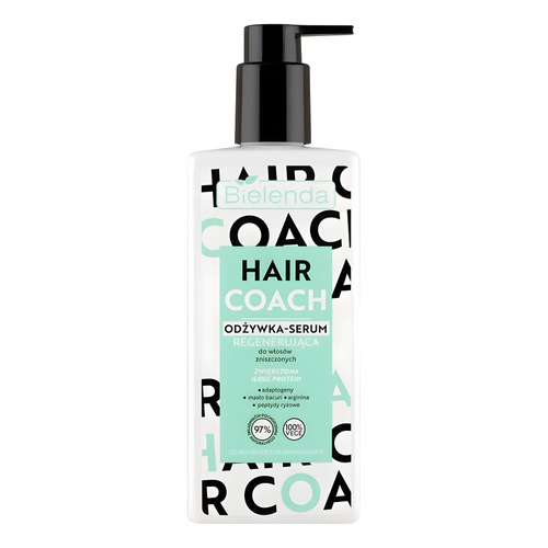 Bielenda Hair Coach Regenerująca Odżywka-Serum do Włosów Zniszczonych 280ml